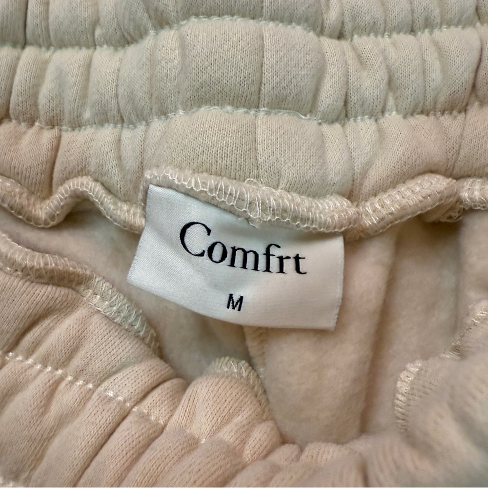 Comfrt Travel Essentials Beige Sweatpants Size M - Picture 6 of 11